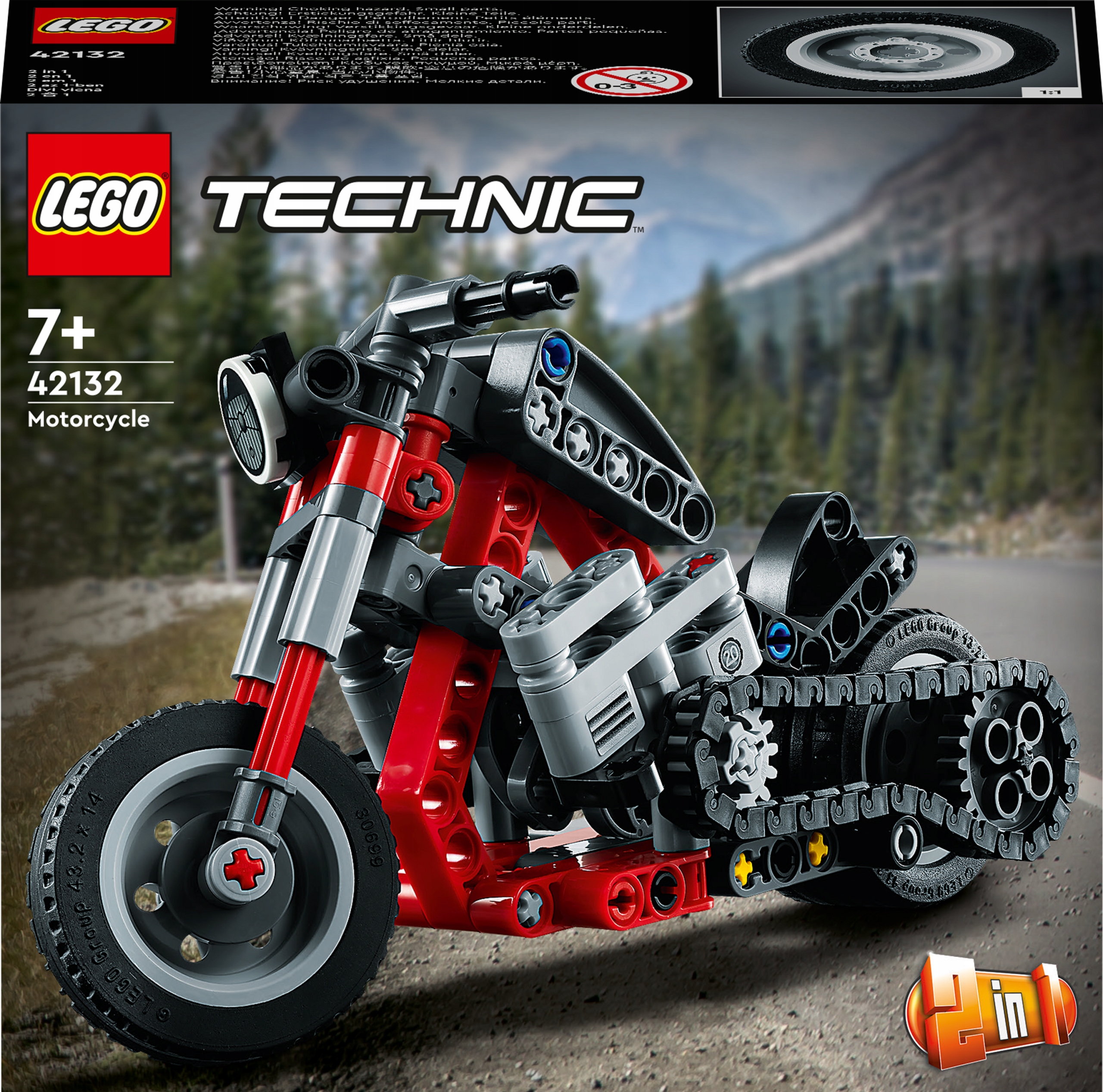 

Lego Technic Motocykl 42132
