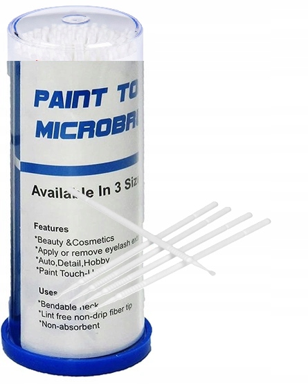 Patyczki do zaprawek z aplikatorem 1mm 100szt Micro Brush