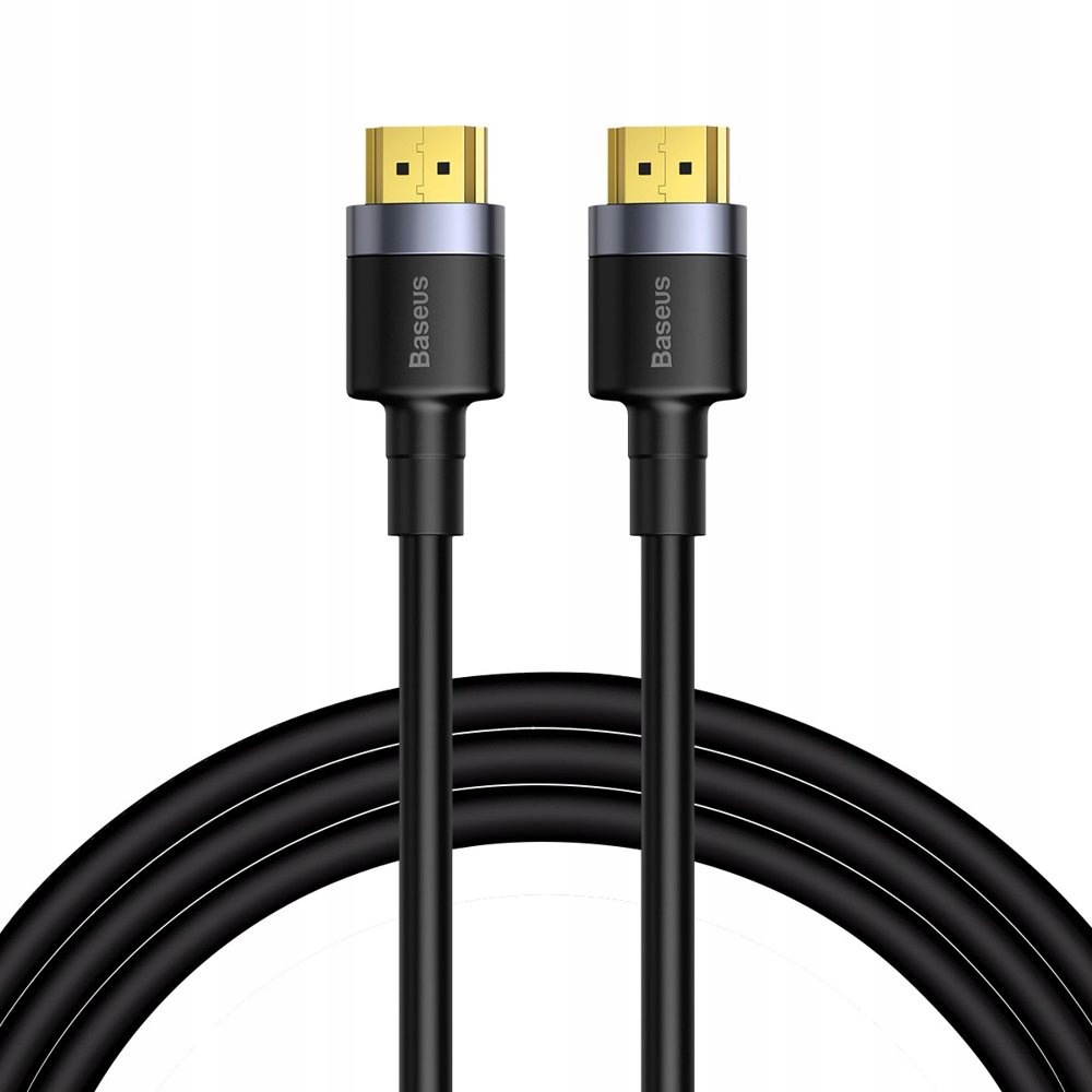 Kabel przewód Hdmi 2.0 4K 60Hz 3D 18 Gbps 3m czarny