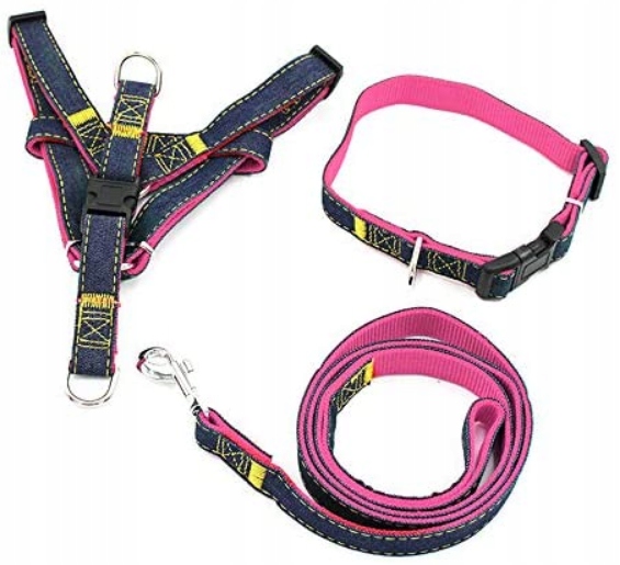 

Szelki + Obroża + Smycz dla psa roz. L Solidne Hit