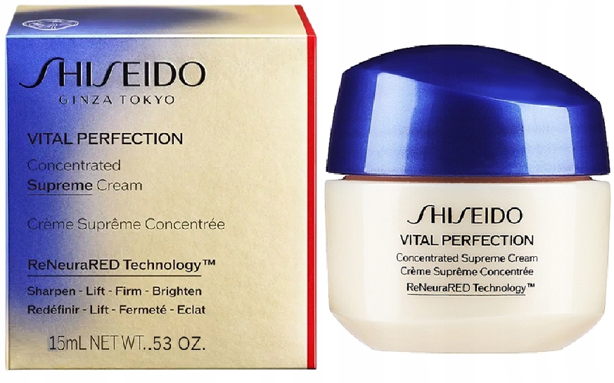 Shiseido Vital Perfection Concentrated Supreme Cream krem ujędrniający 15ml