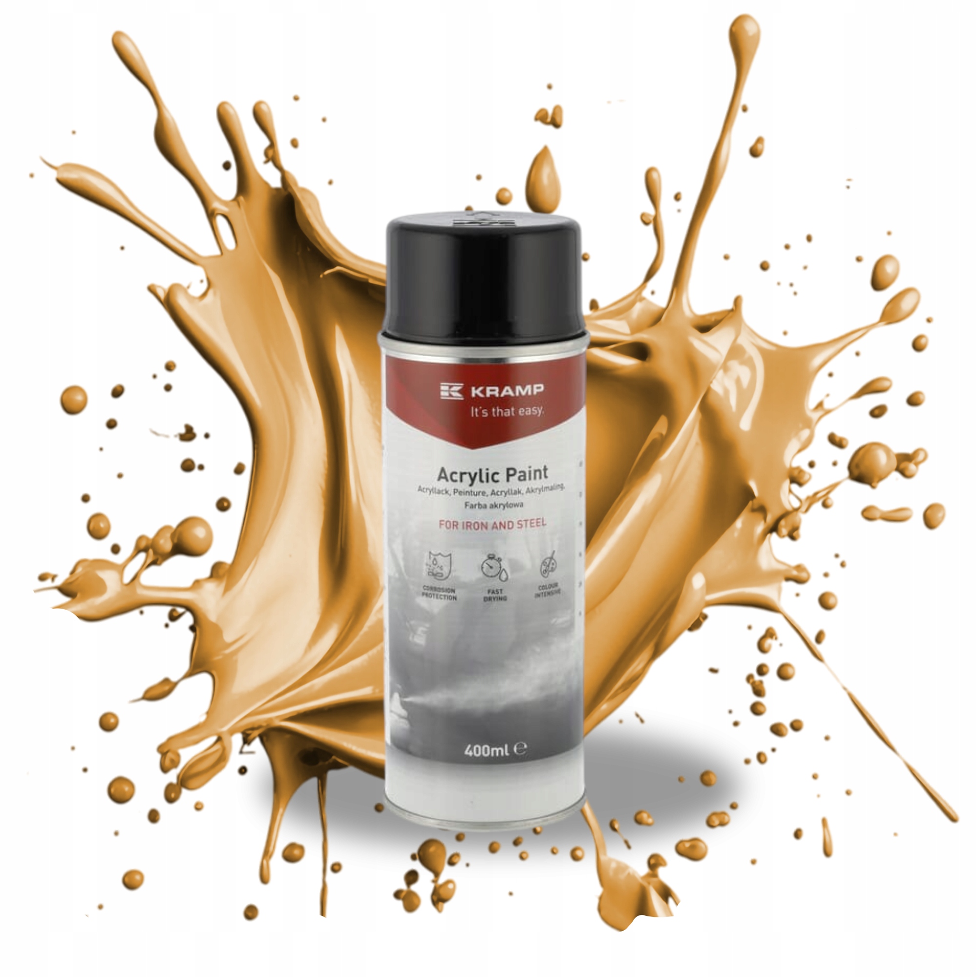 122004KR Lakier Żółty Liebherr 400 ML Spray