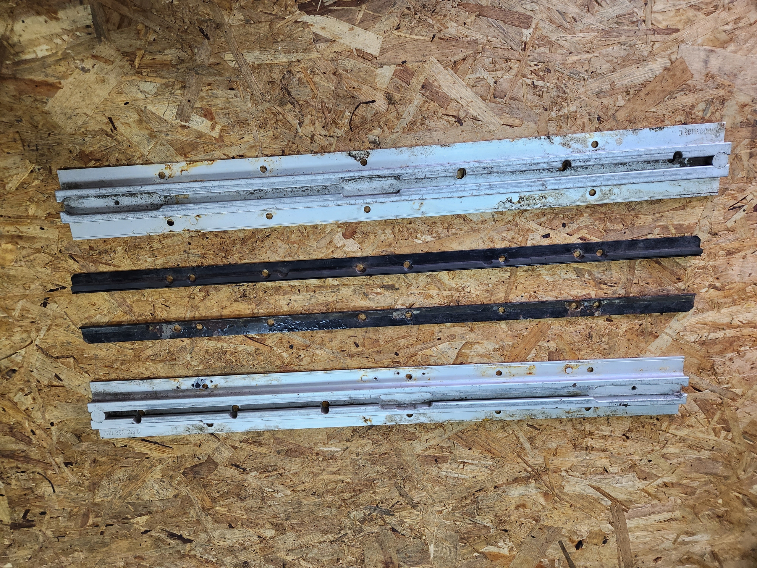 VW T4 multivan szyny Siège 2 rzad Support plaque Fixation Siège Pivotante