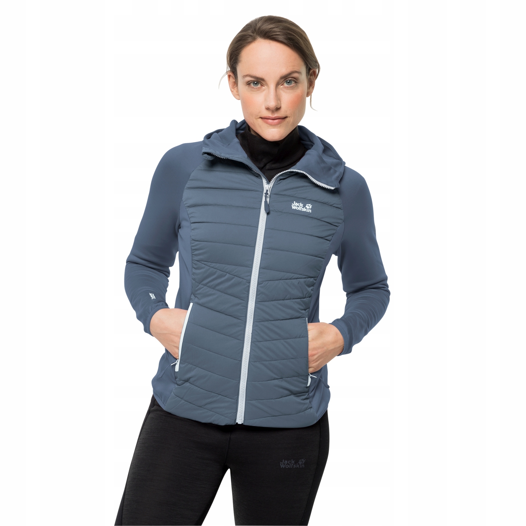 

Kurtka damska polarowa z kapturem Jack Wolfskin L