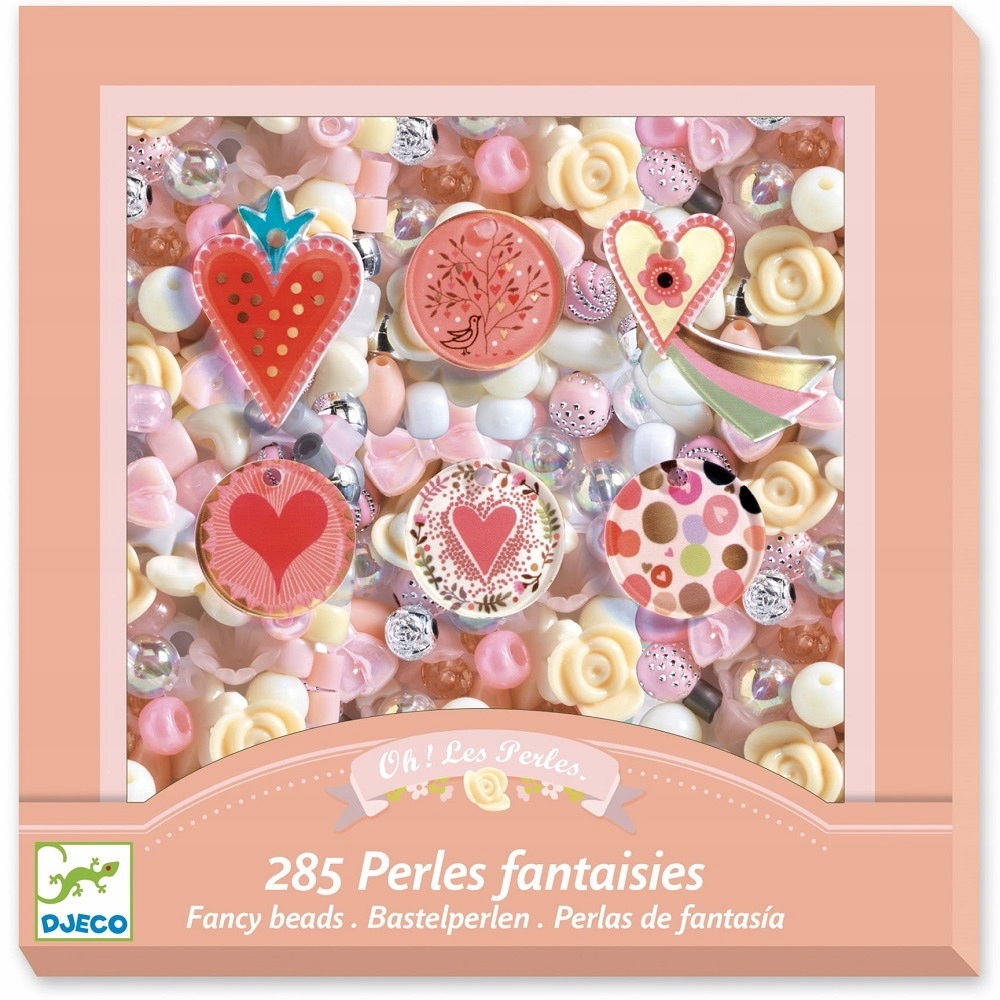 

Serca zestaw do tworzenia biżuterii 285 el. Djeco