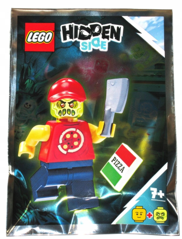 Lego Hidden Side Opętany dostawca pizzy Figurka