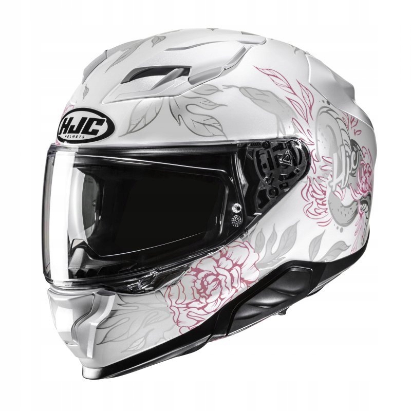 Motocyklová Prilba Hjc F71 Eliz White Pink M