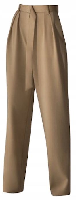 Volné kalhoty s širokým páskem v pase Lichi BRK0296 vel M