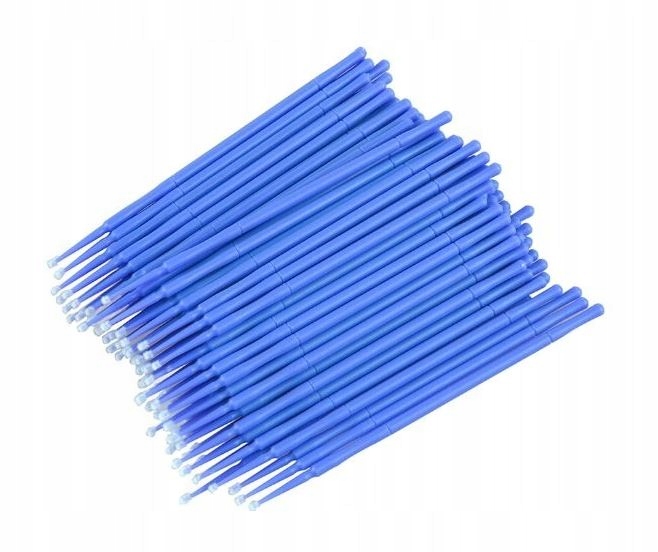 APLIKATORY BEZWŁÓKIENKOWE DO RZĘS 100 SZT. - 2,5MM Marka Clavier