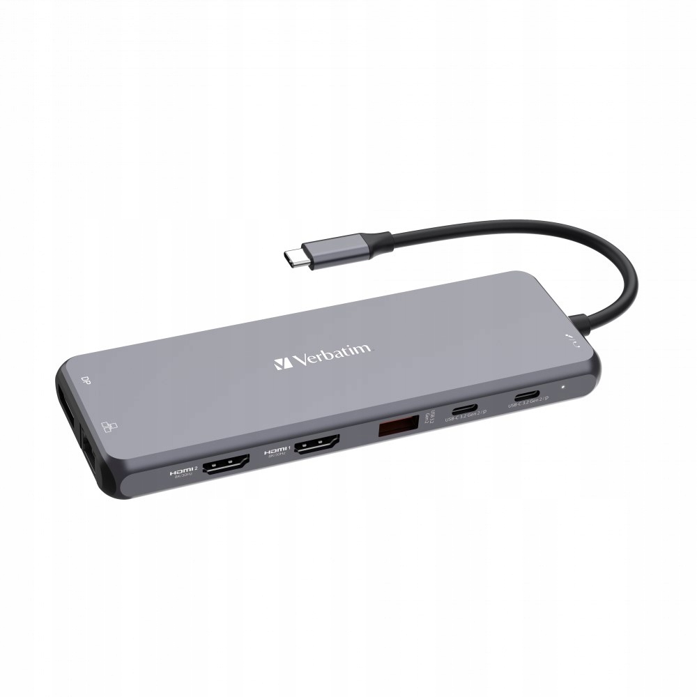 Verbatim Hub Usb-c Pro Multiport 13 Port, 6x Usb-a, 2x Usb-c, 2x Hdmi,…