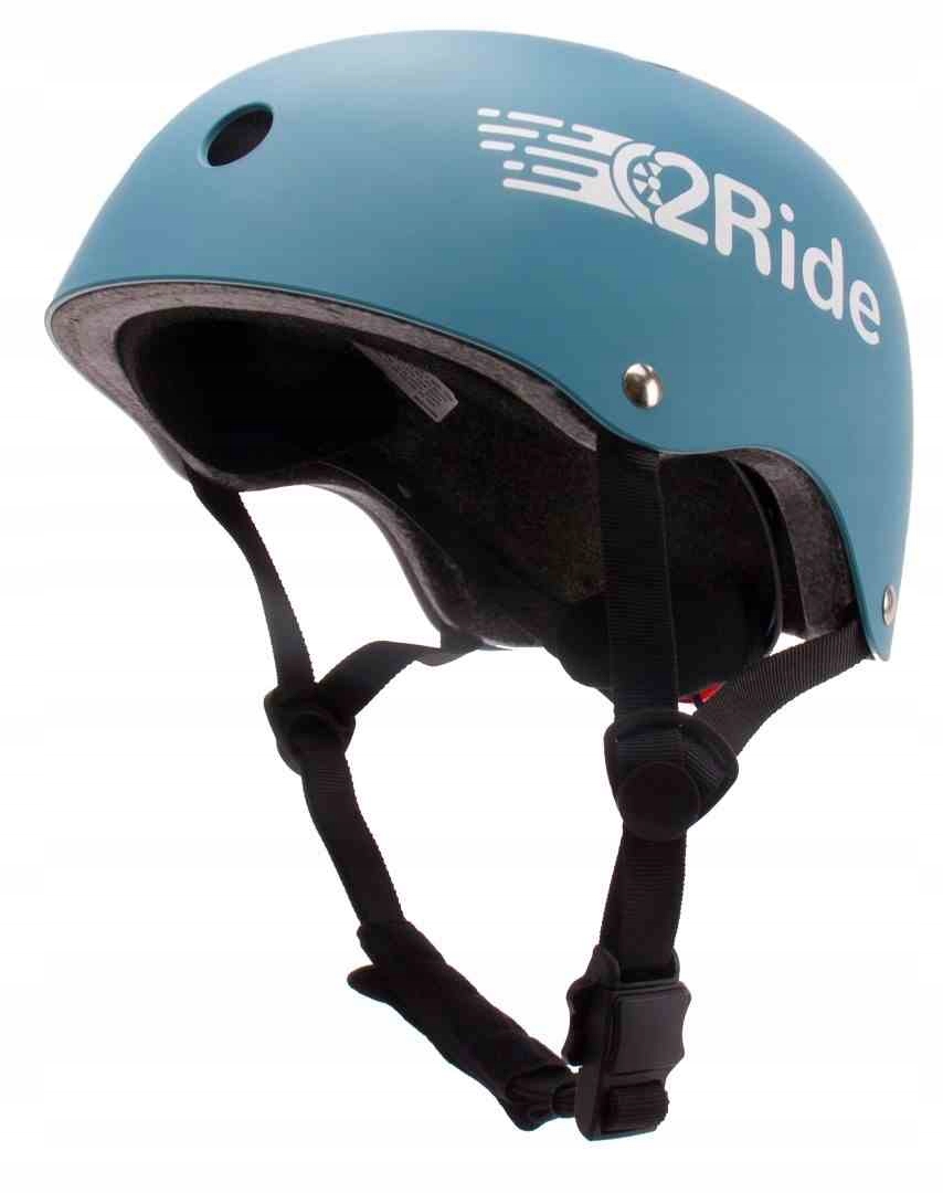 Kask rowerowy hulajnogę dziecięcy S 50-54 cm Led