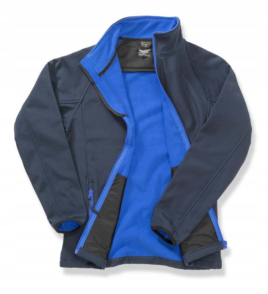 Dámská bunda Soft Shell větruvzdorná, prodyšná, tmavě modrá vel. S