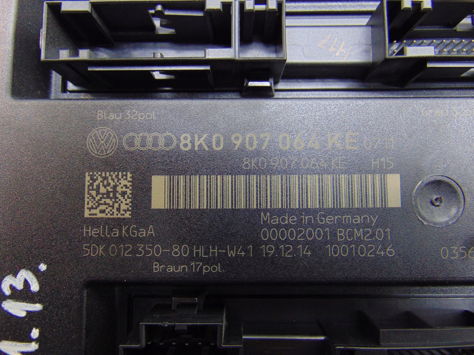 module control unit KOMFORTU AUDI A5 8T A4 B8 LIFT 8K0907064KE