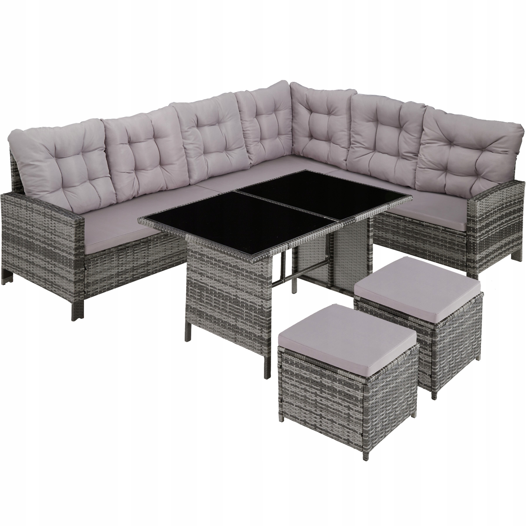 

Meble ogrodowe Barletta szary 404398