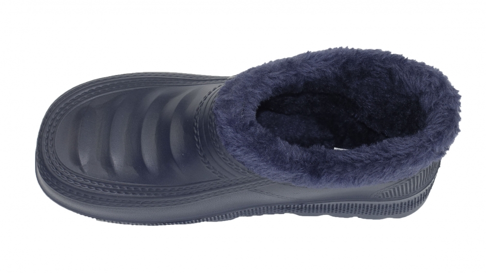 KALOSZE OCIEPLANE PIANKI MĘSKIE ZIMOWE ŚNIEGOWCE Kolor niebieski