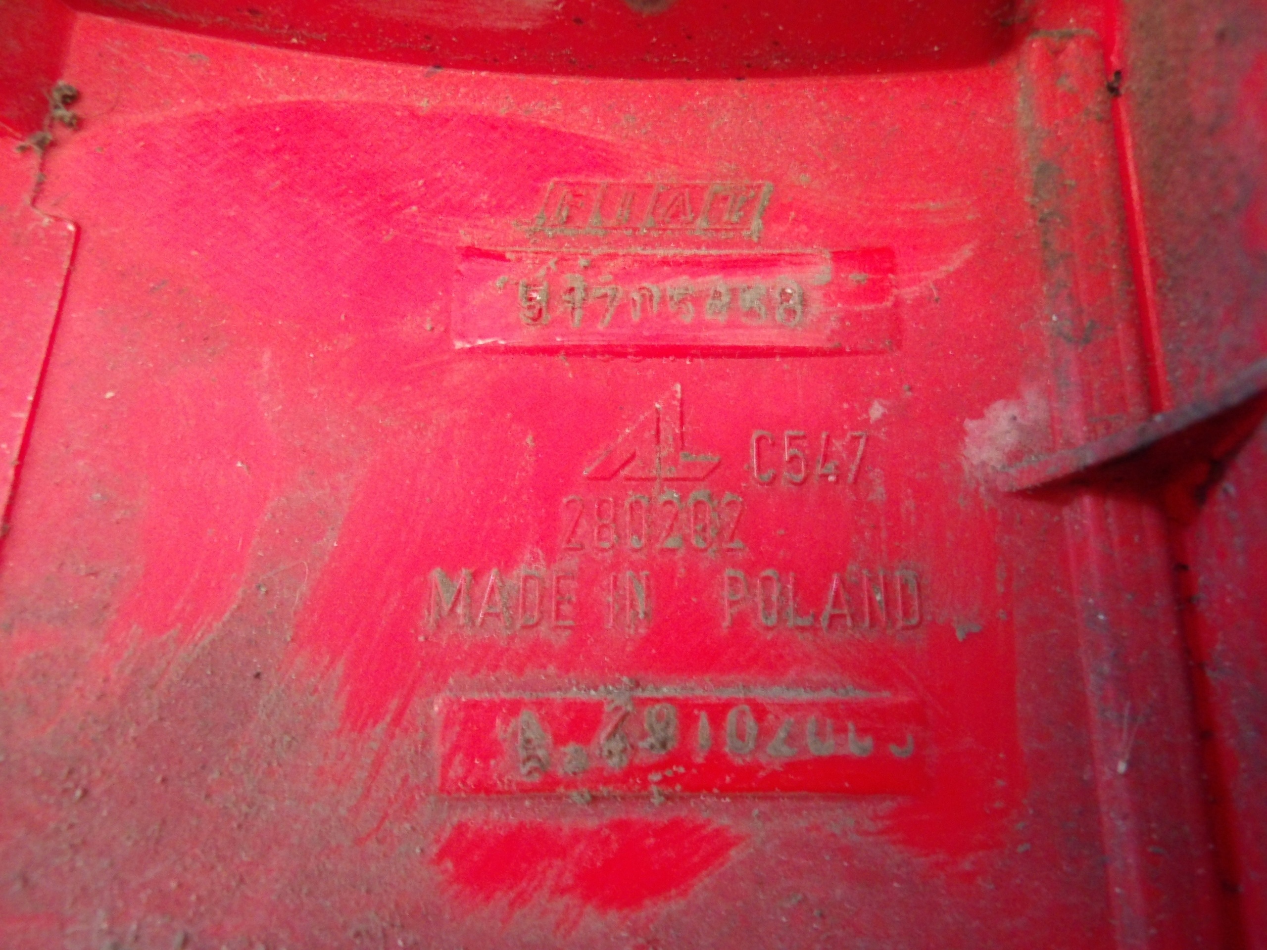 FIAT PANDA II light rear right