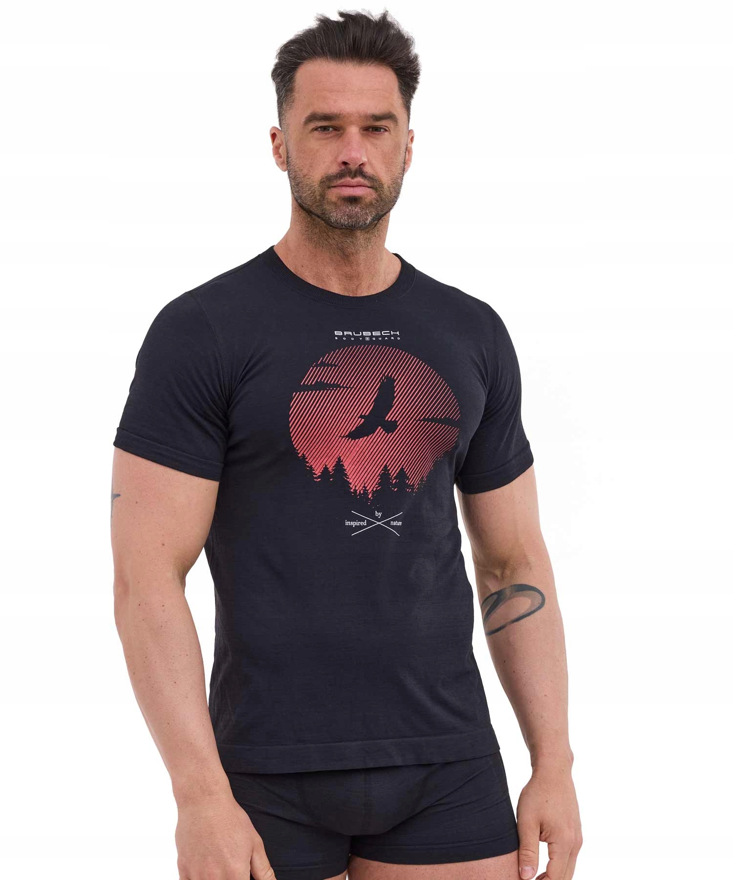 Brubeck Koszulka termoaktywna męska Merino Outdoor Wool Pro M