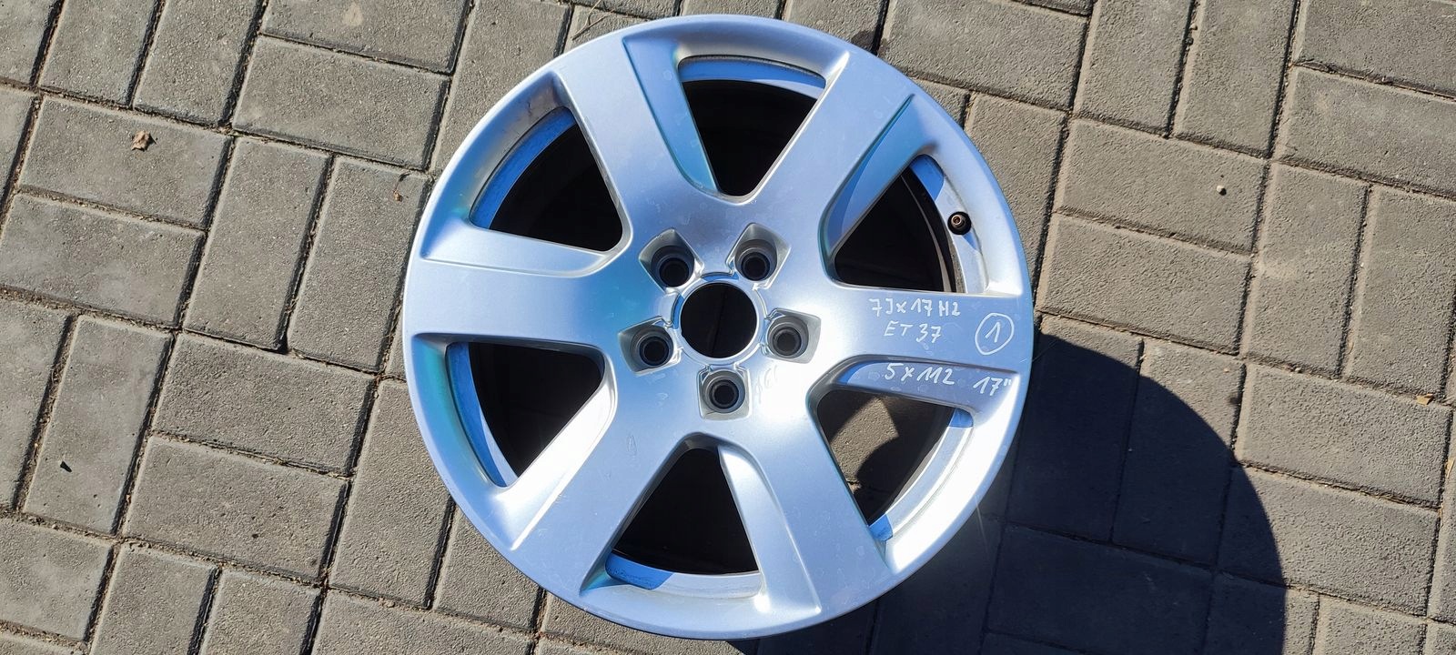 disk hliníkový disk Audi 5x112 7,5Jx17H2 ET37