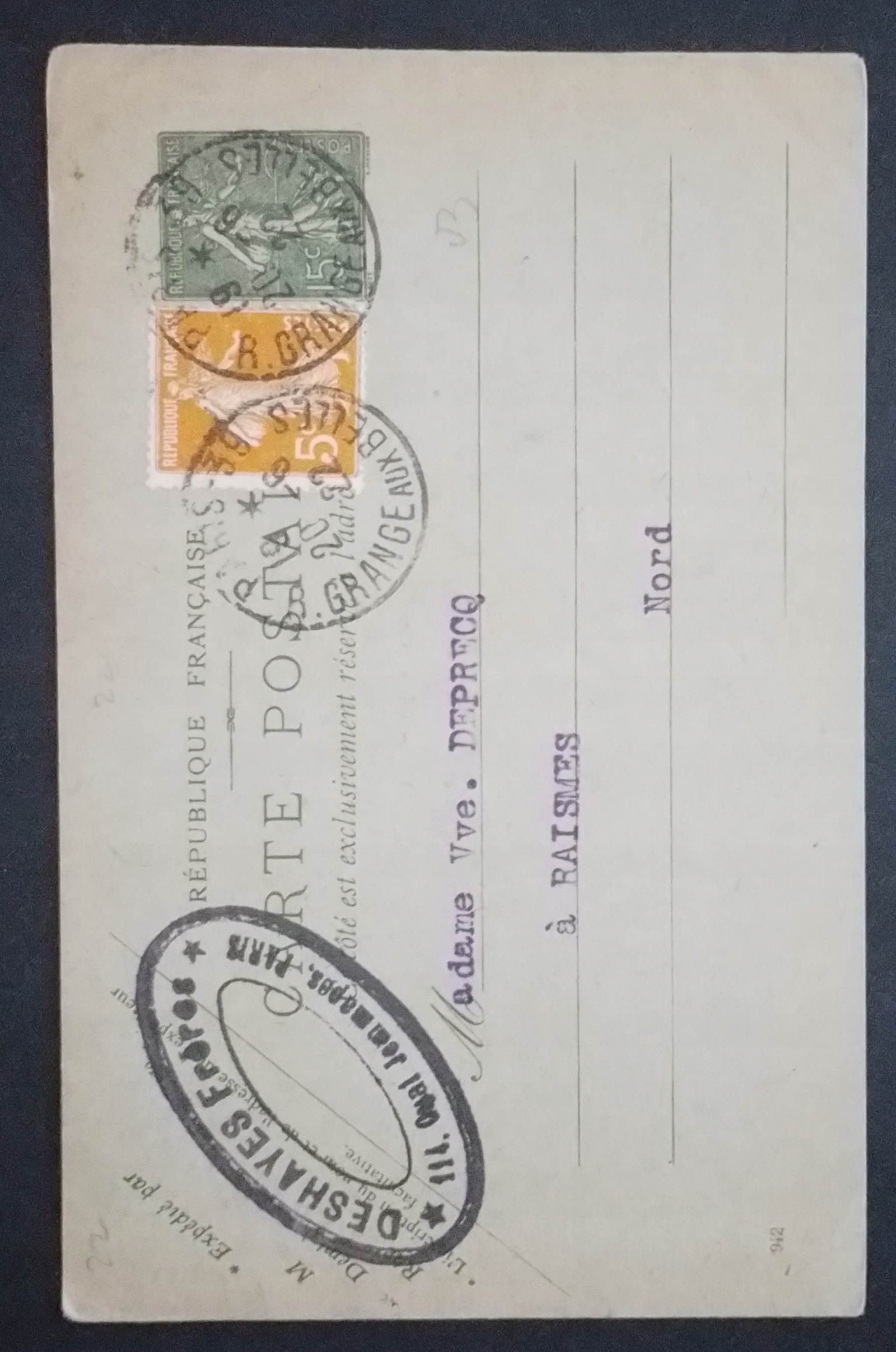 Karta-34 Francja 1922r.