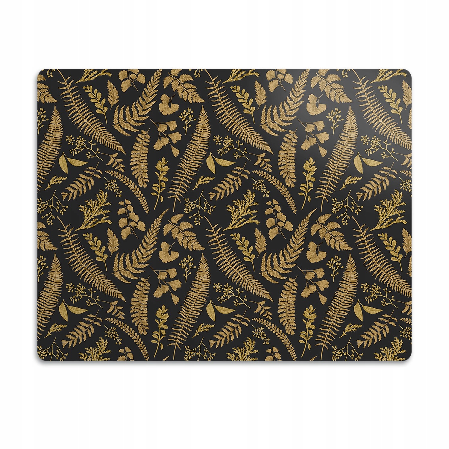 Levně Ochranná podložka pod misku Zlaté kapradiny 90x60