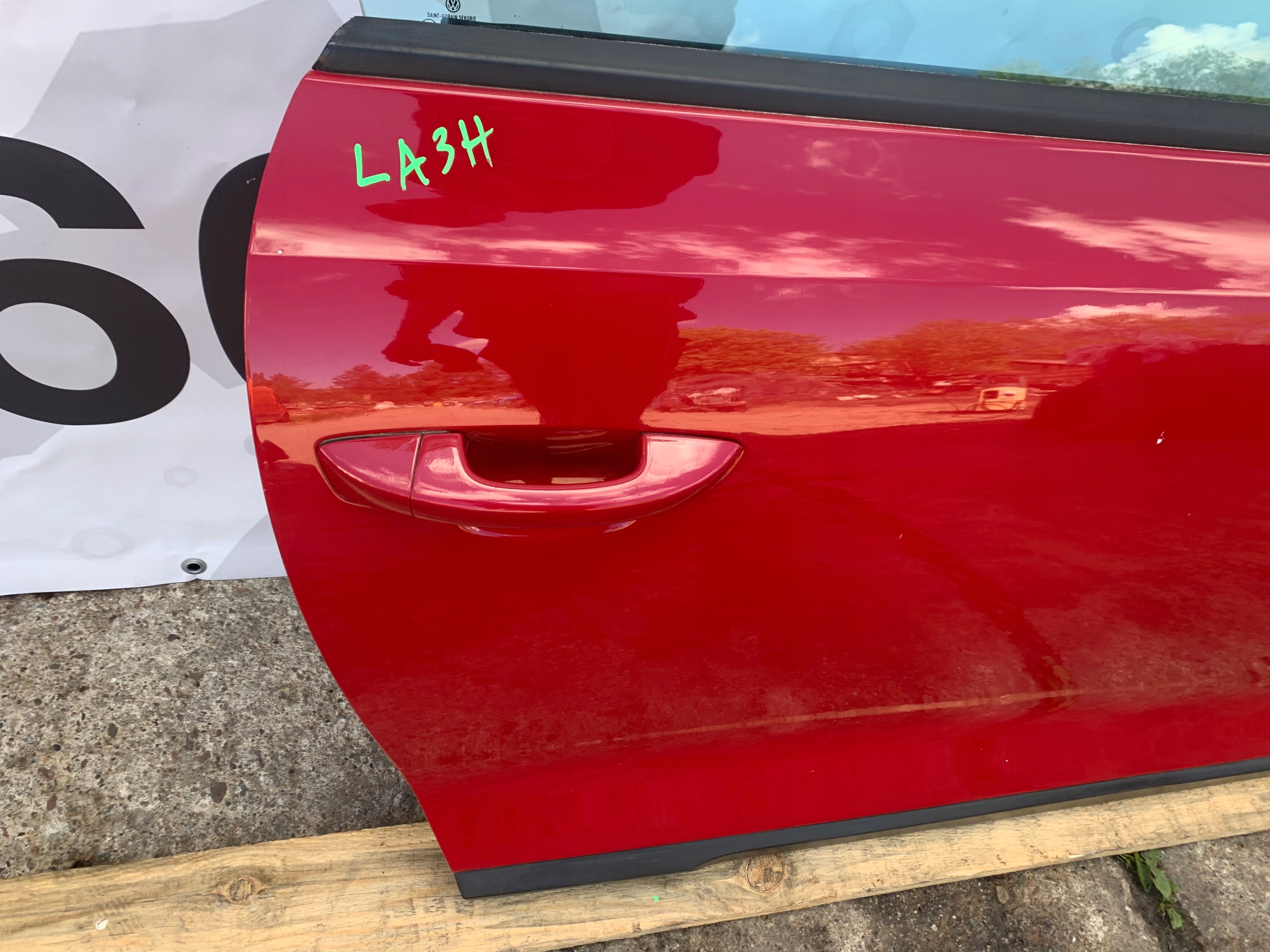 VW SCIROCCO door right right front front LA3H
