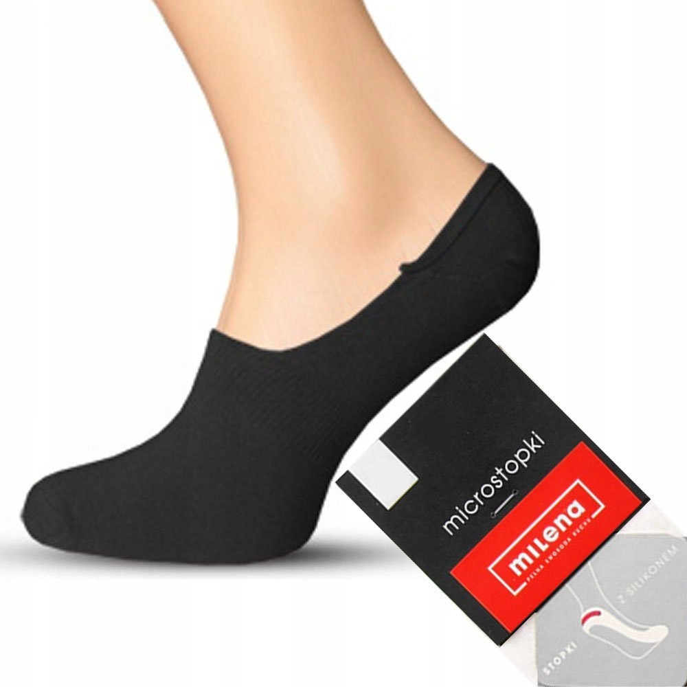 

Mini Stopki Bawełniane Do Mokasynów Niewidoczne