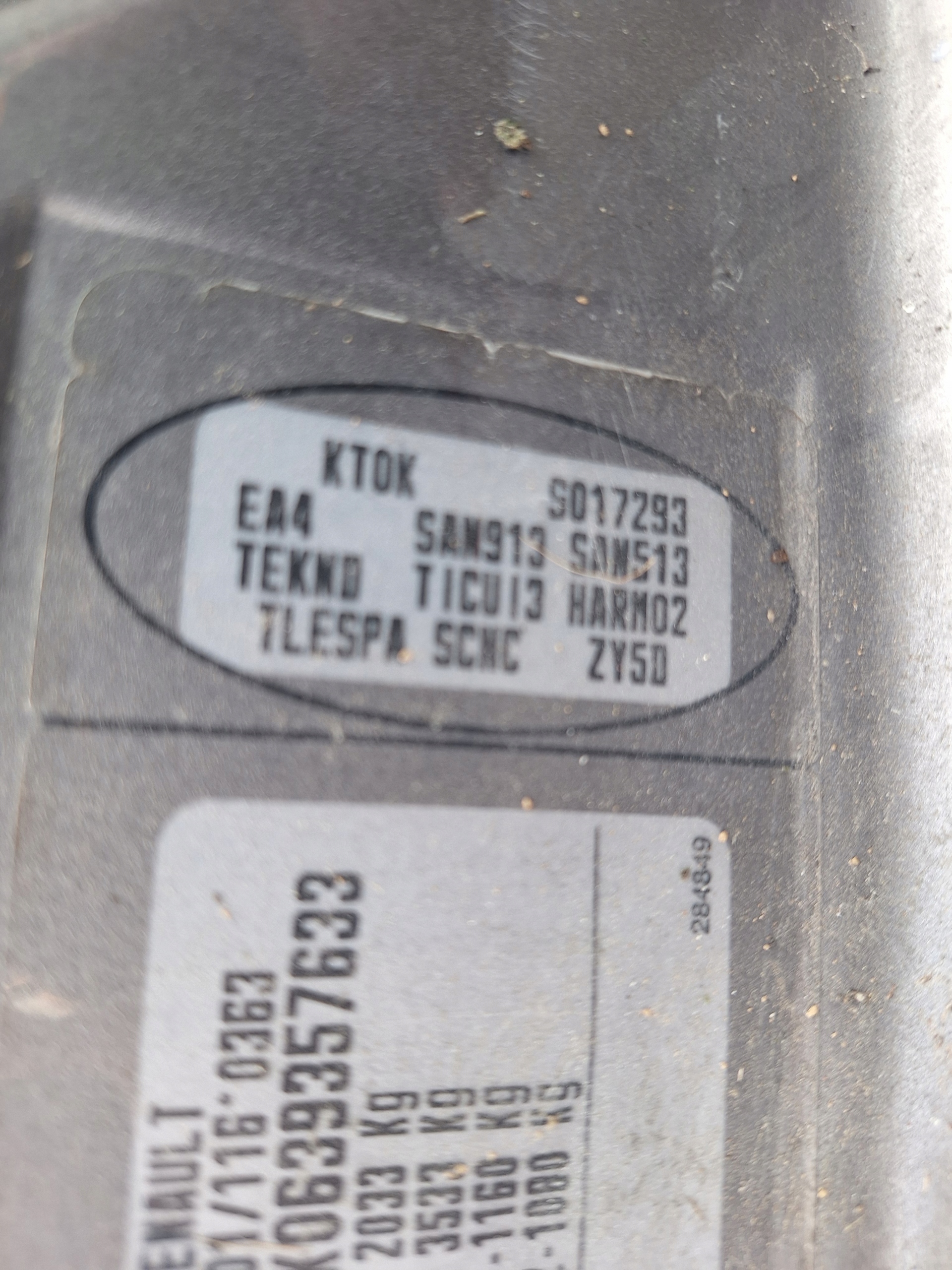 RENAULT LAGUNA 3 III 07-15 KBI+5D door front left TEKND