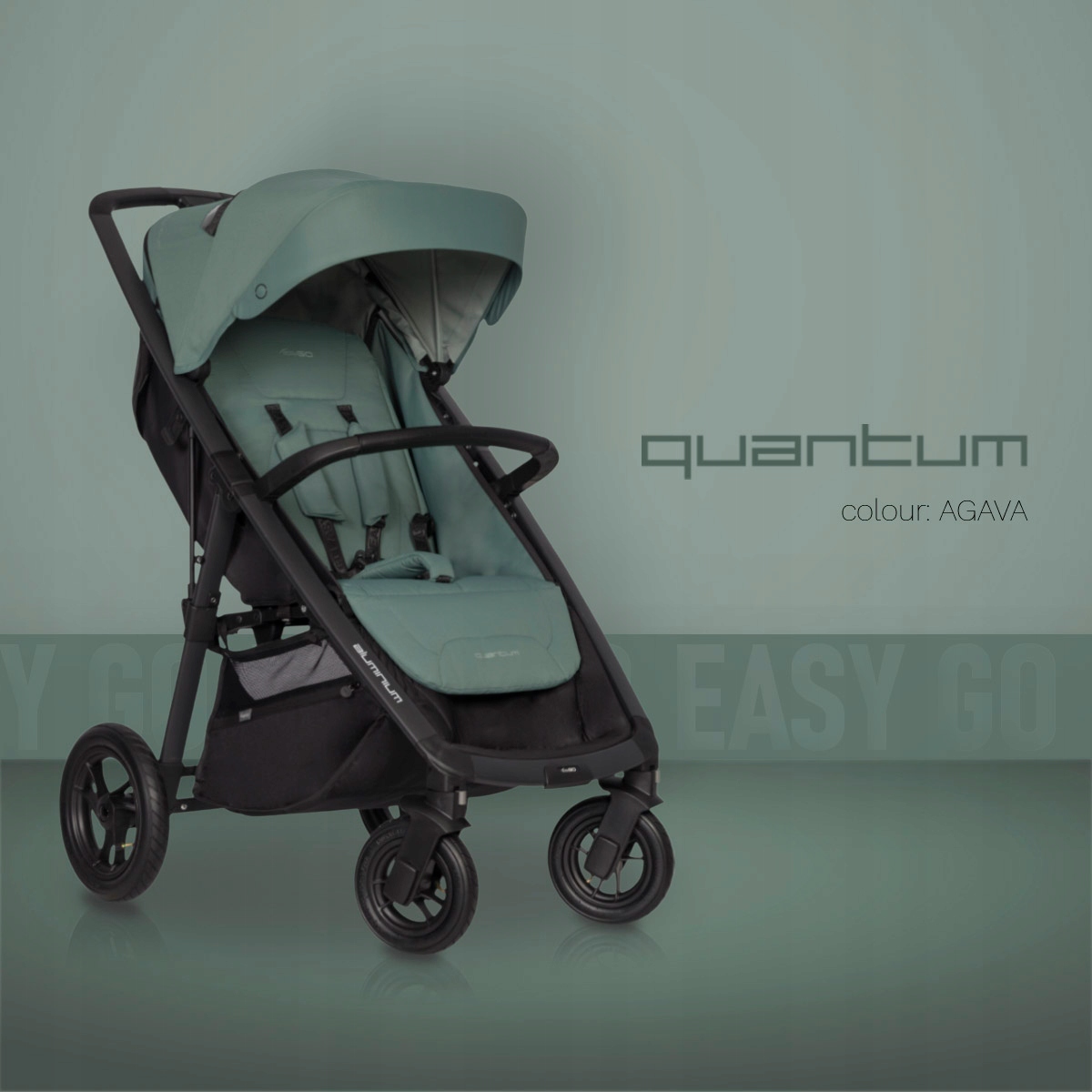 Wózek spacerowy EASYGO QUANTUM POMPOWANE KOŁA 22KG Model Wózek spacerowy spacerówka Quantum