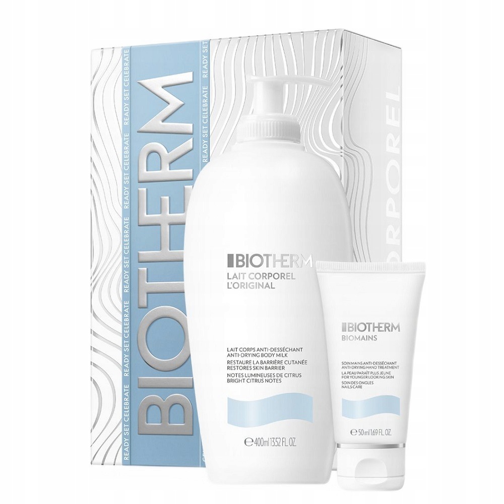 Biotherm Lait Cororel Duet Tělové Mléko 400 ml Krém Na Ruce 50 ml