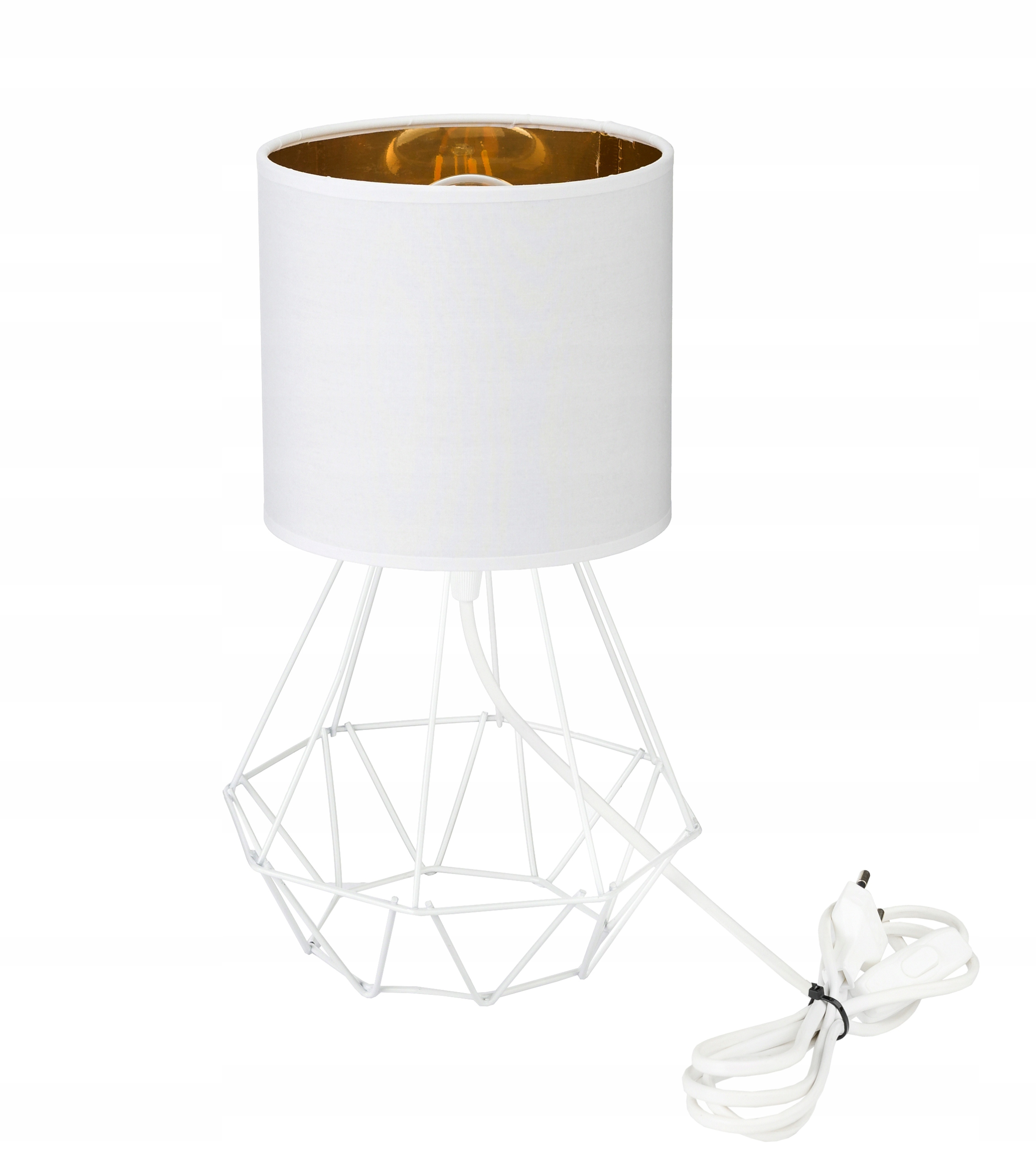 

Lampka nocna Lampa stołowa loft na led E27 Abażur