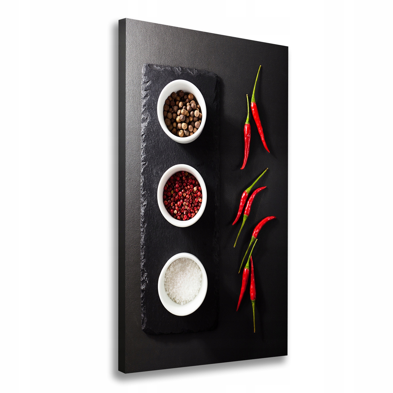 Foto obraz na plátně Koření a paprika 60x120 cm