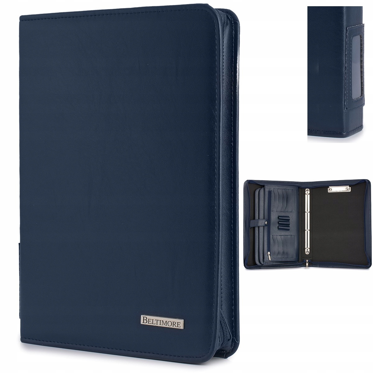 Biwuar neseser aktovka organizér pro obchodníka, tmavě modrá pro práci