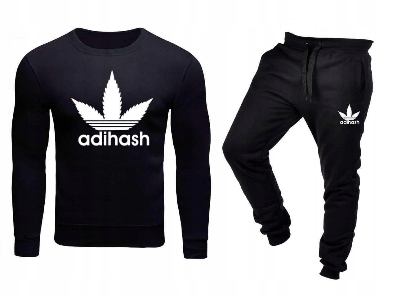 Teplákovka Tepláková Souprava Adihash, černá, XL