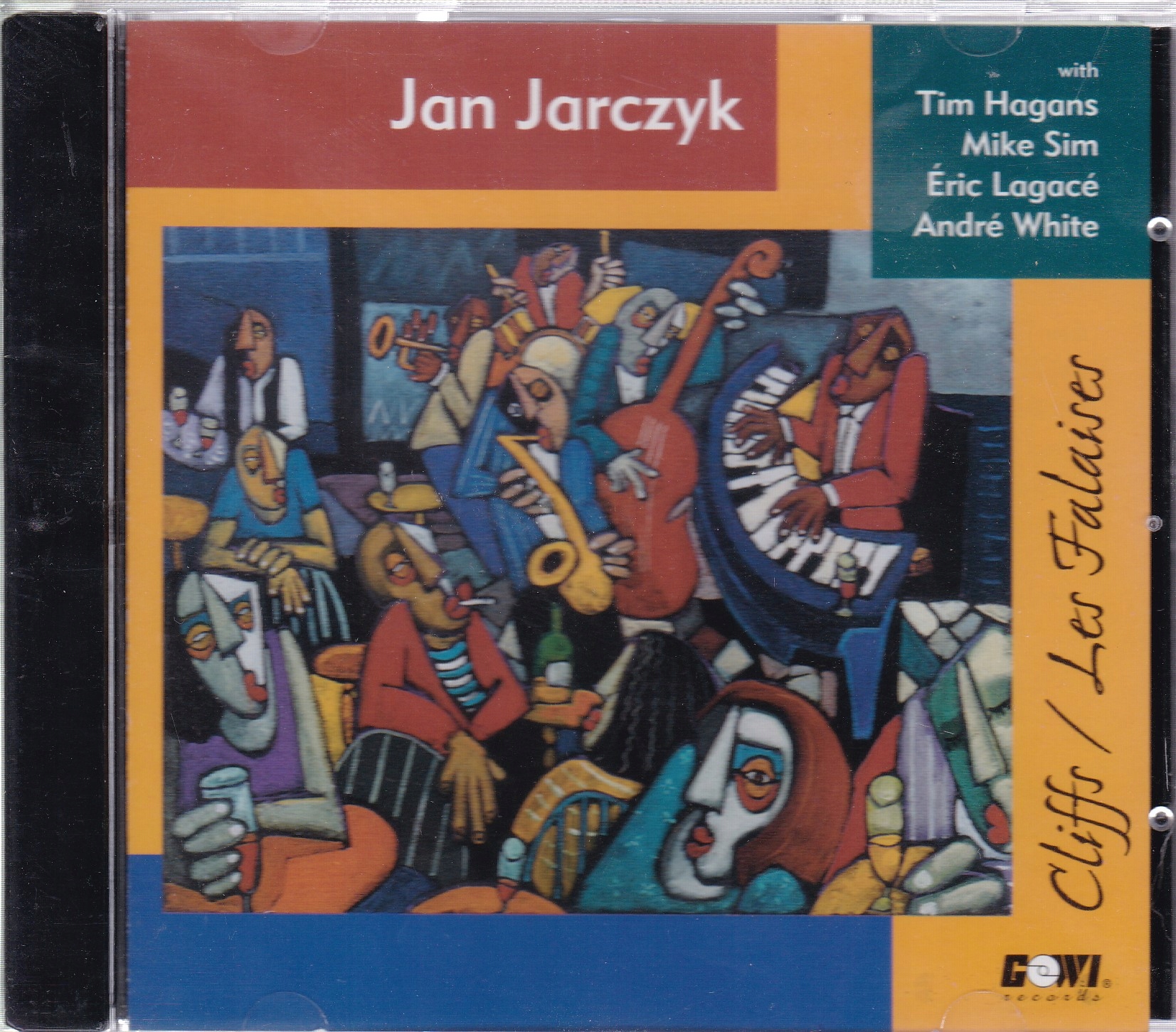 CD- Jan Jarczyk- Cliffs Les Falaises (nowa Bez Folii)