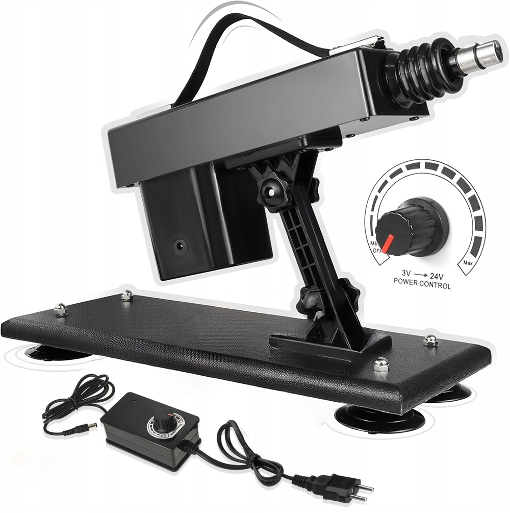 SEX MASZYNA ZESTAW Wibrator wielofunkcyjny 5*dildo Kolor cielisty