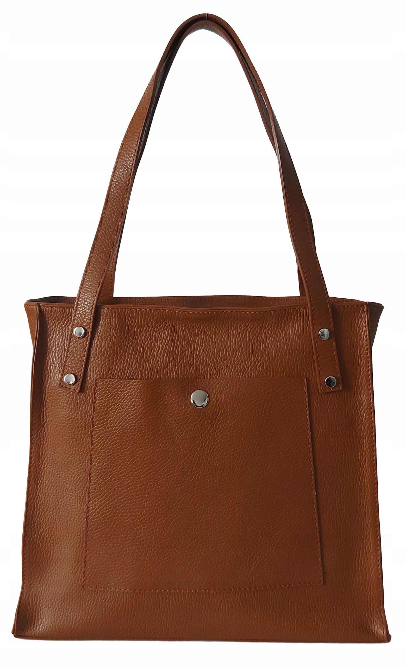 Italský nákupní vak Shopper Bag, prostorná taška přes rameno