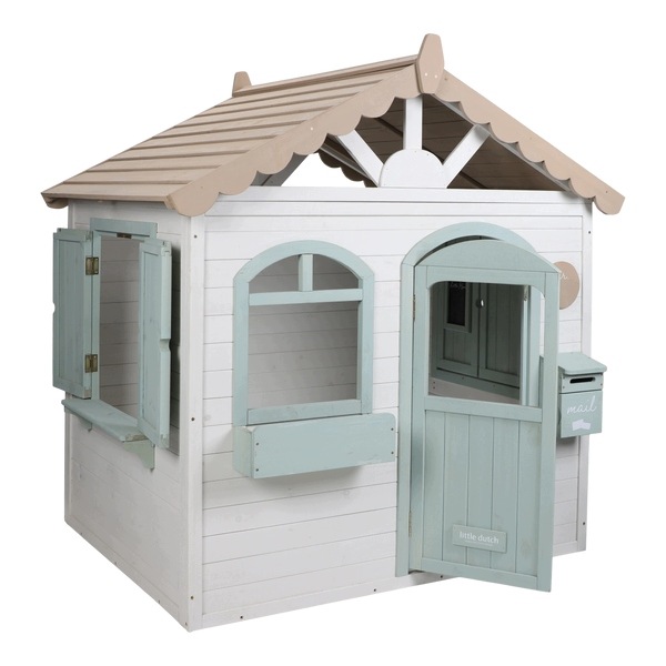 Little Dutch Drewniany domek ogrodowy Fsc 142x132x117 cm