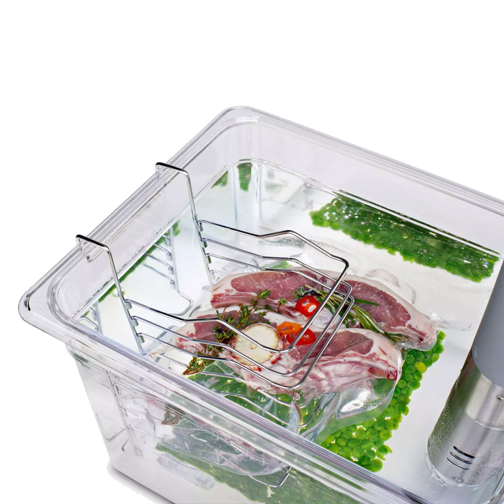 Rozdělovač sáčků pro vany sous vide, přihrádky pro sous vide Lava