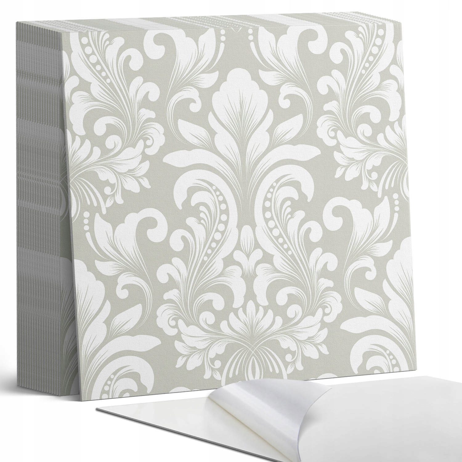Sada Pvc dlaždic Dekorativní rostlinné vzory s ornamenty 20 x 20 x 20 cm
