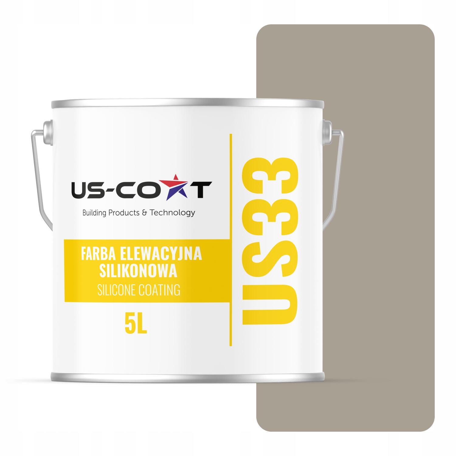 Barva Šedá Teplá F293 Uv 5L Polský Výrobce