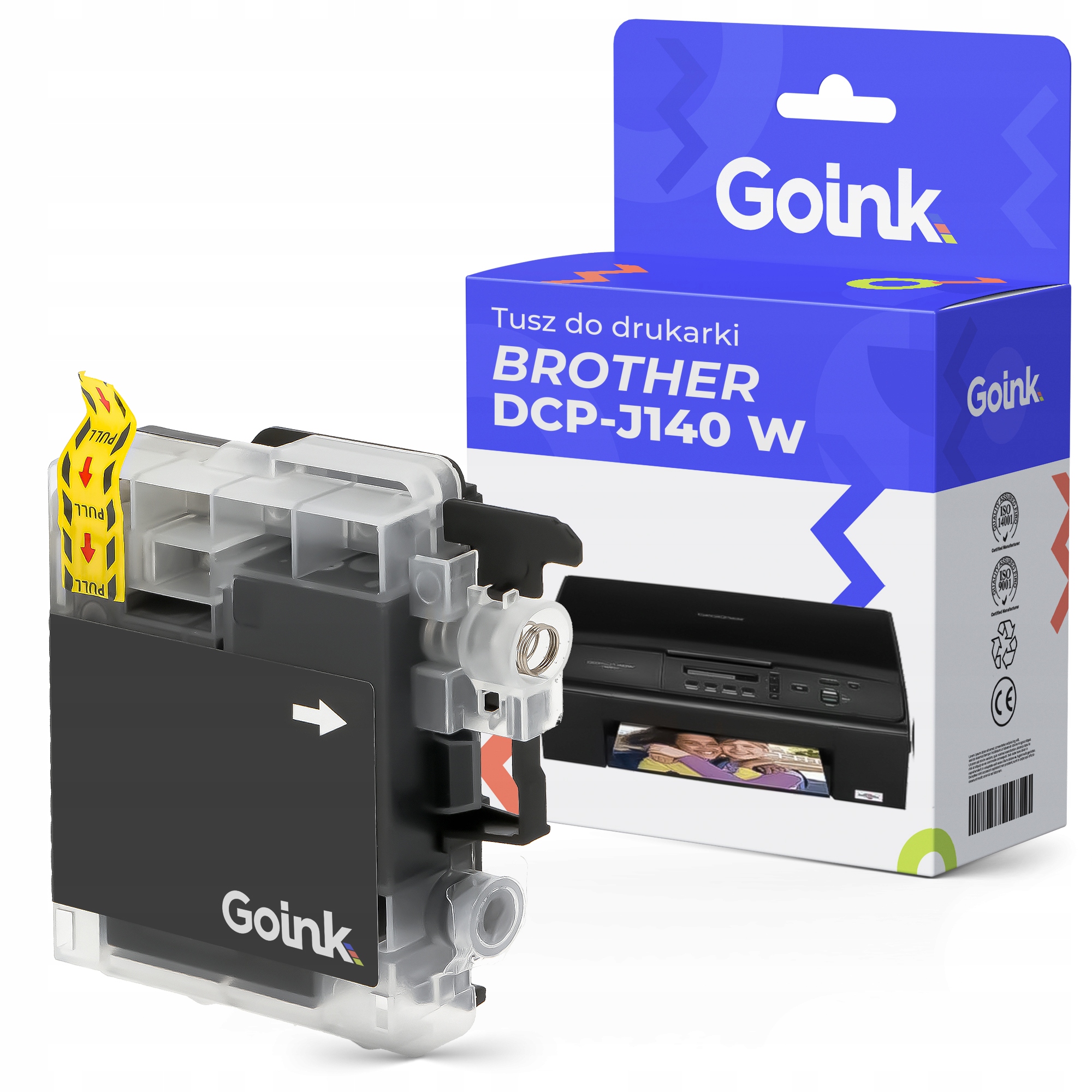 

Tusz do Brother DCP-J140 W Czarny LC985BK