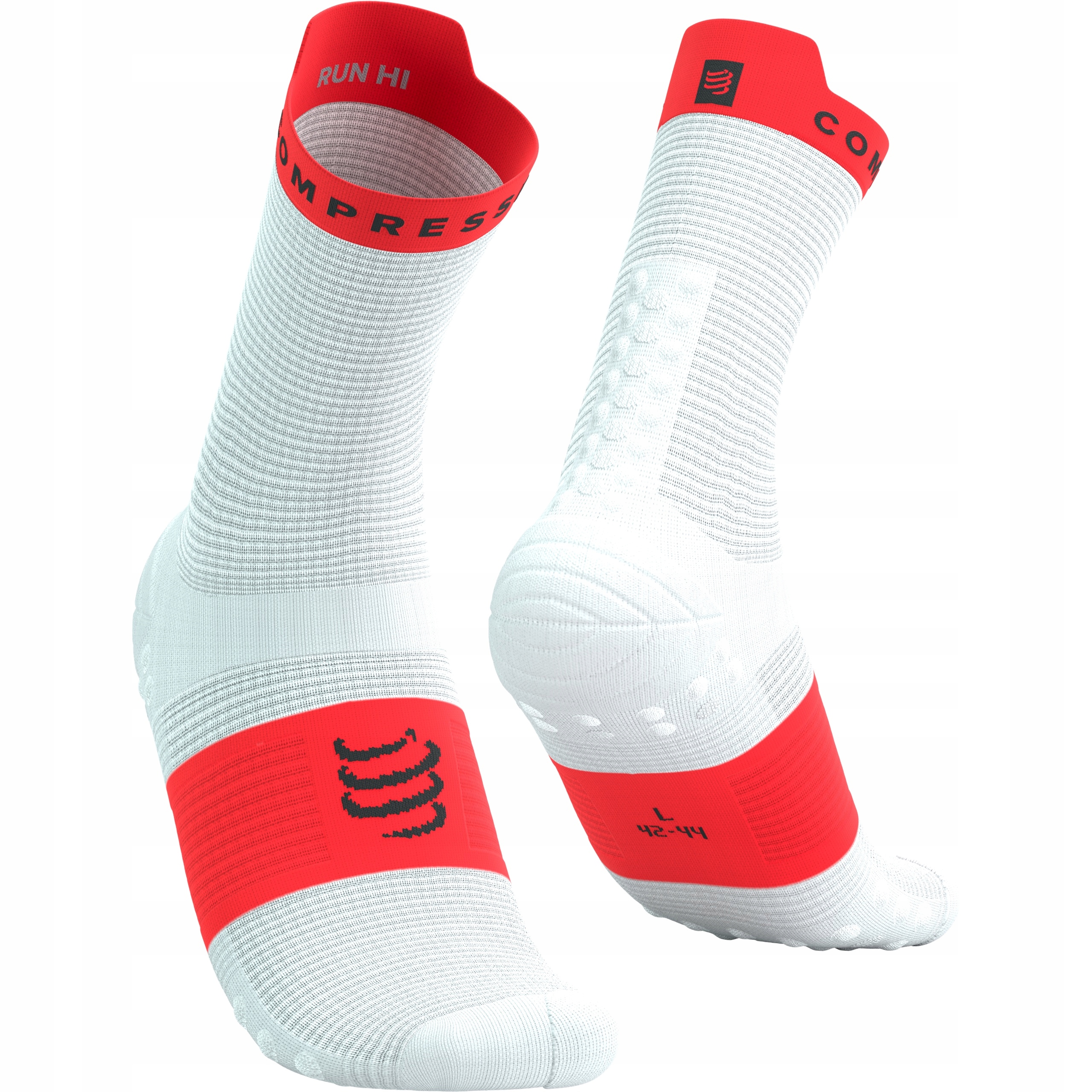 Skarpety Kompresyjne do Biegania Compressport Proracing Socks V4 Run High 3