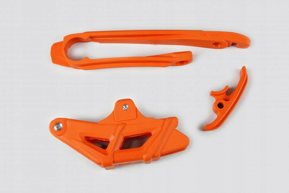 Ufo Komplet Ślizg (mały I Duży) Prowadnica Łańcucha Ktm Exc 125/200/250/3