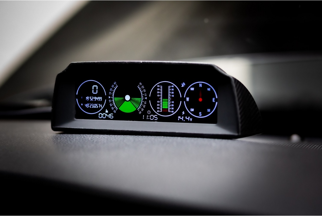 PRZECHYŁOMIERZ PRĘDKOŚCIOMIERZ ELEKTRONICZNY HUD GPS AUTOOL XC90 AT1 Marka Autool