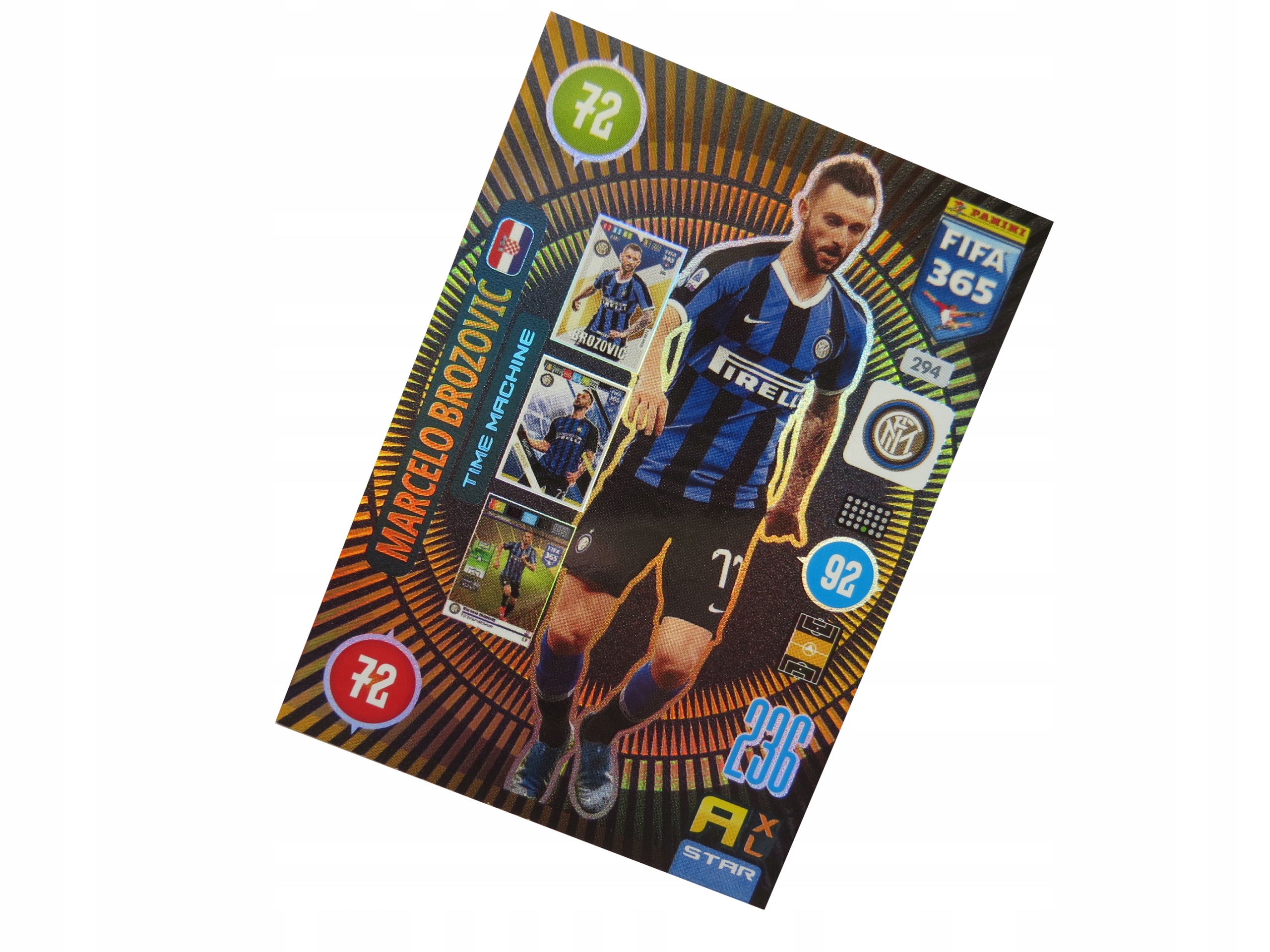 Panini Fifa 365 2021 Karty Piłkarskie Star Time Machine Brozović 294 Inter