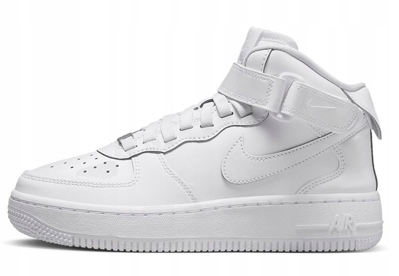 Klasyczne buty Nike Air Force 1 Mid Easyon Gs FN1193 111 rozmiar 32 białe