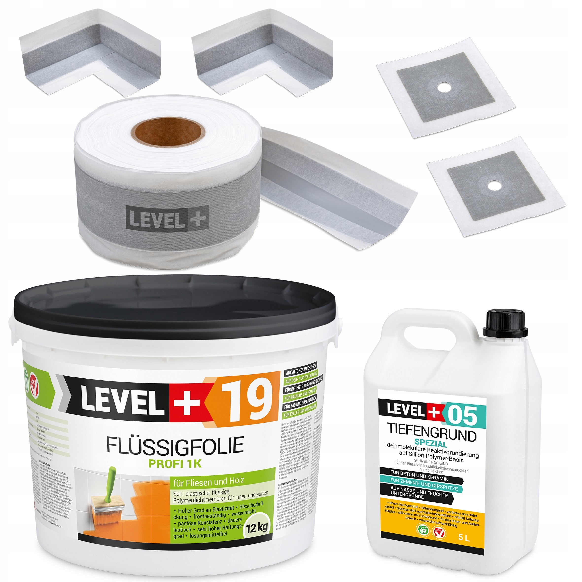 Fólie 12 kg v kapalině Hydroizolace Páska 20 Grunt 5