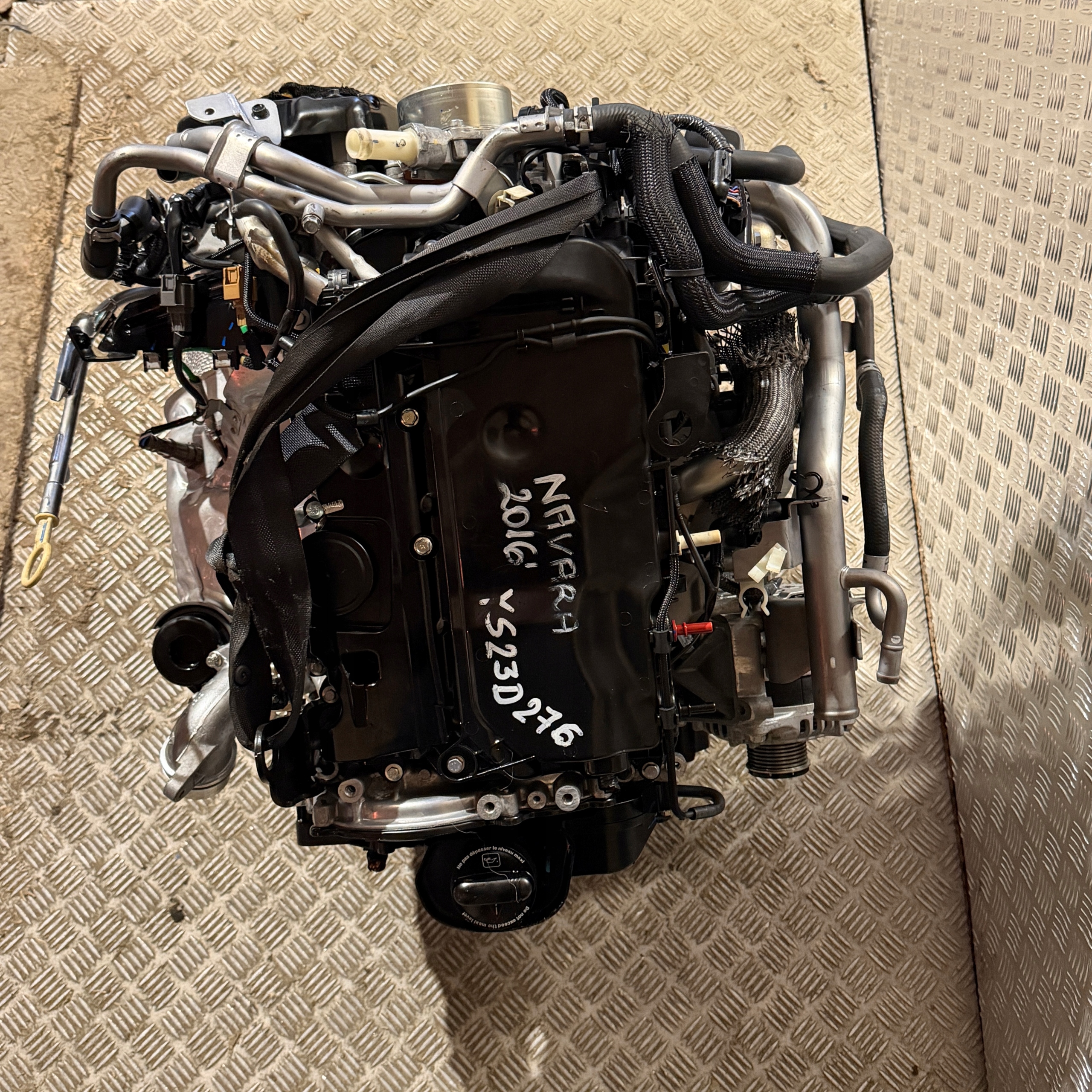 engine ENGINE MOTOR complete YS23D276 NISSAN NAVARA NP300 D23 2.3 DCI
