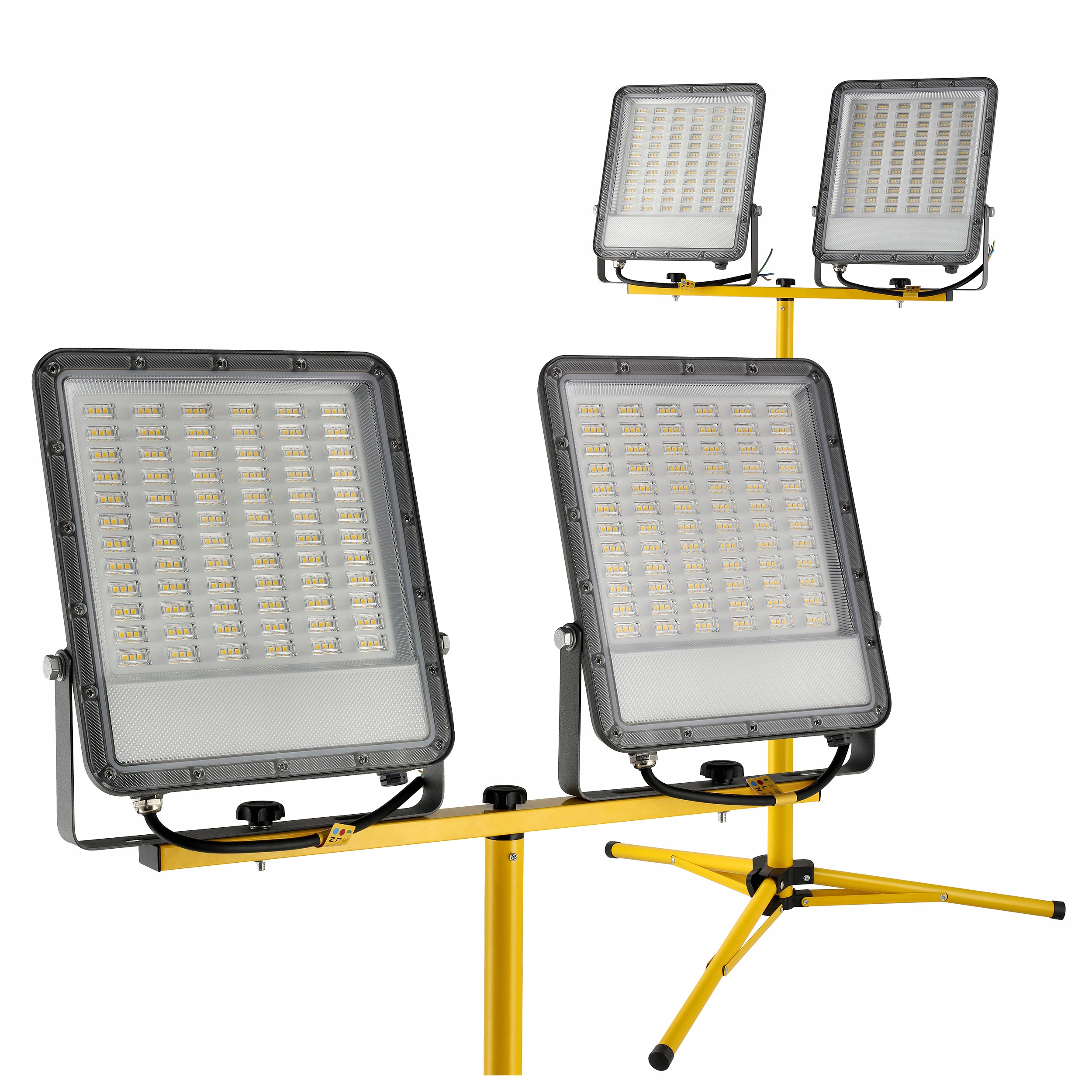 Led stavebný statív Halogén 300 W 2x150 W 27000 lm na opravu
