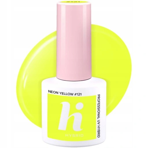 HI HYBRID HYBRIDNÝ LAK 121 NEON YELLOW 5ML